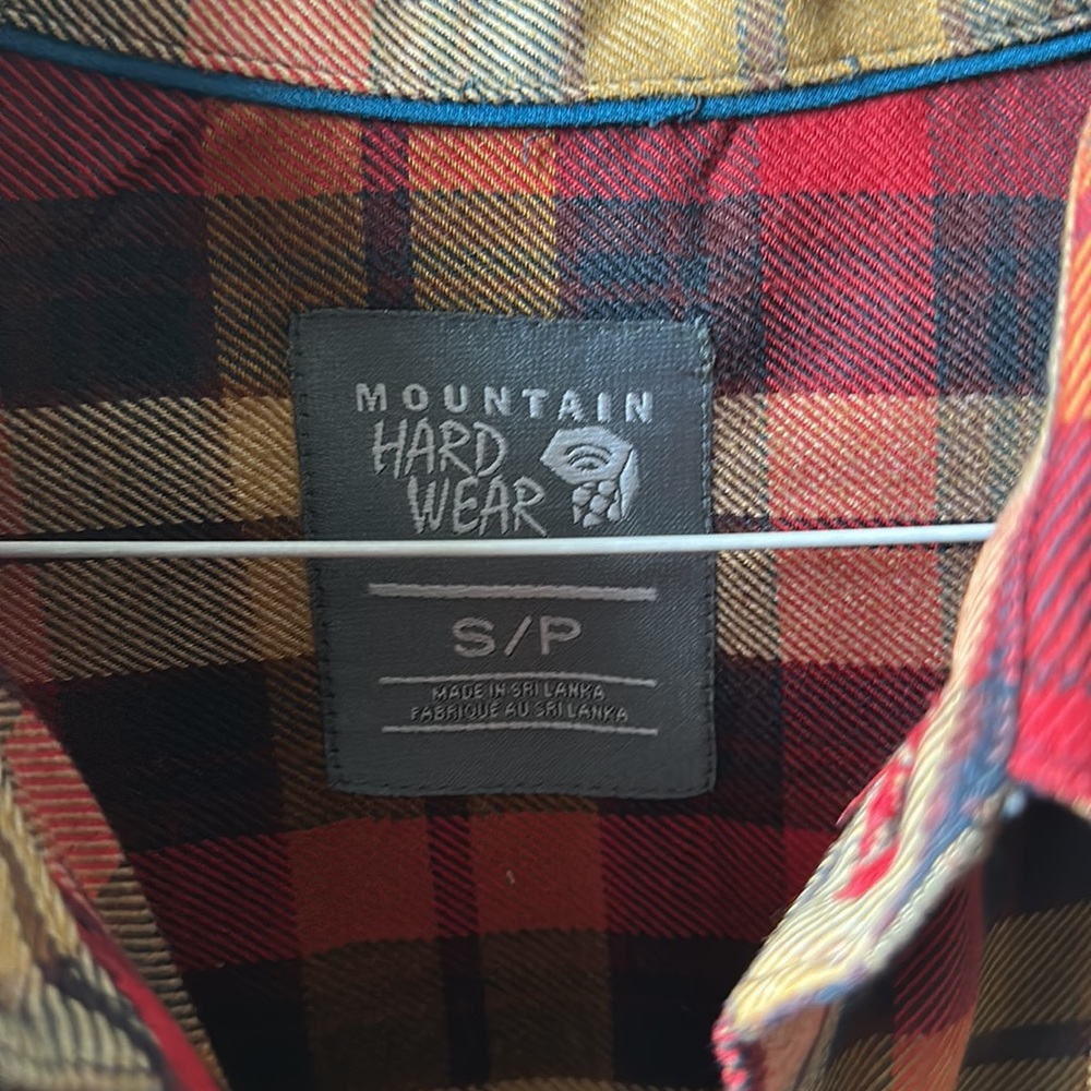 Mountain Hardwear Flannel Button Up - Picture 2 of 3